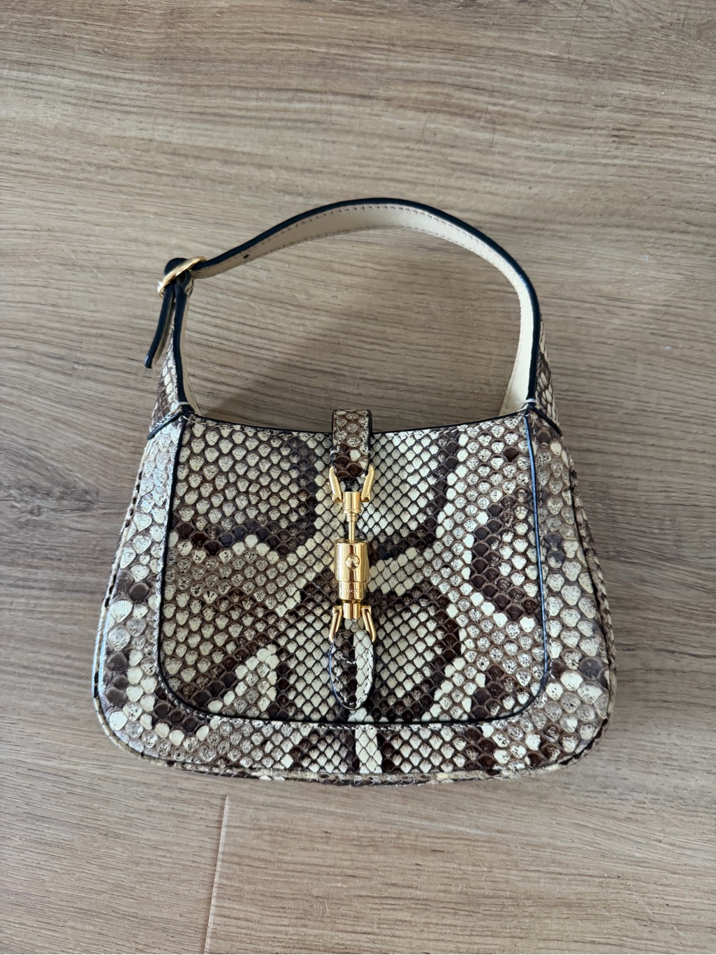 Gucci Mini Jackie Python Bag